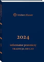 Informator Prawniczy. Tradycja od lat 2024, granatowy (format B6)